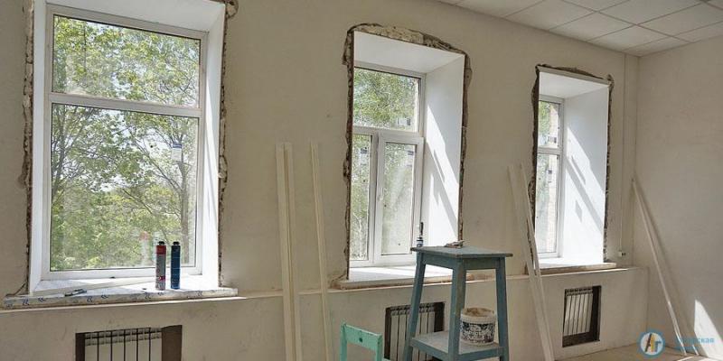 В Даниловке школьные классы готовят под новое оборудование