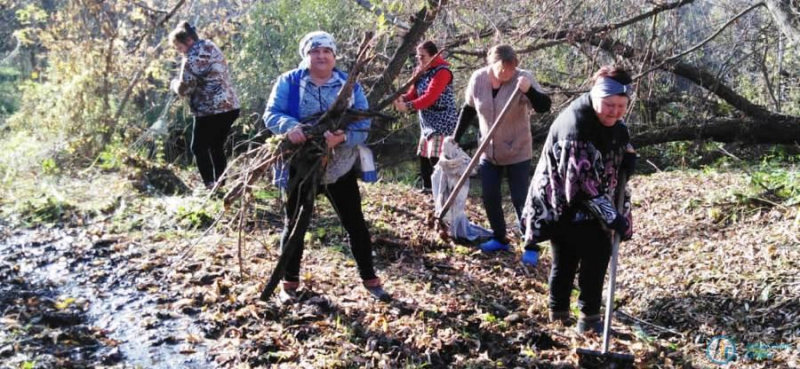 В Даниловке женсовет завершает обустройство родника