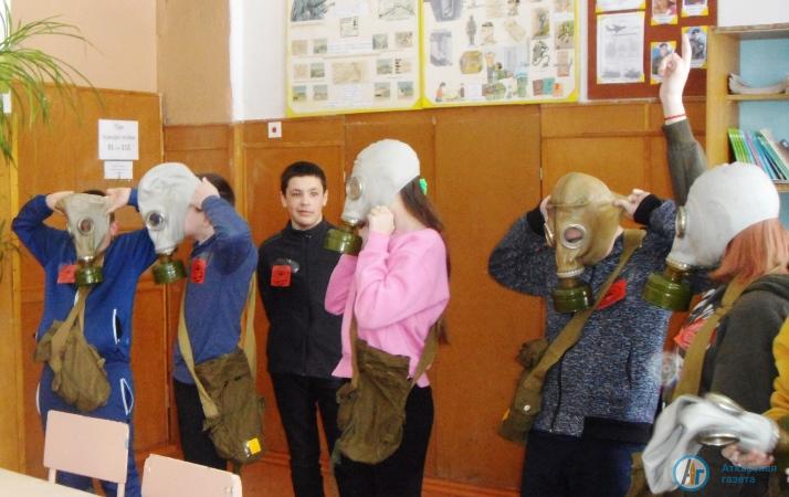 В Даниловке знамя "Зарницы" вручили команде "зеленых"