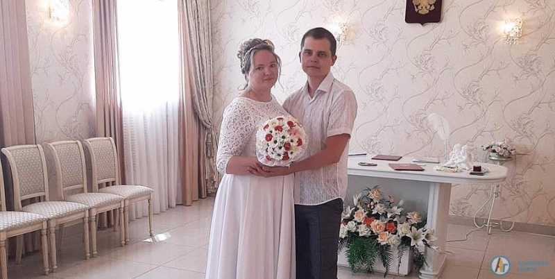 В День семьи, любви и верности в Аткарске родилась новая семья