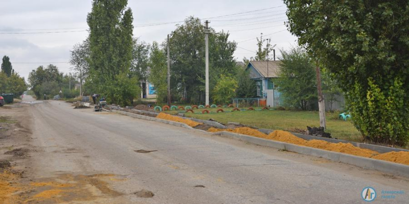 В детском саду  "Яблочко" ждут прогулок по новому тротуару