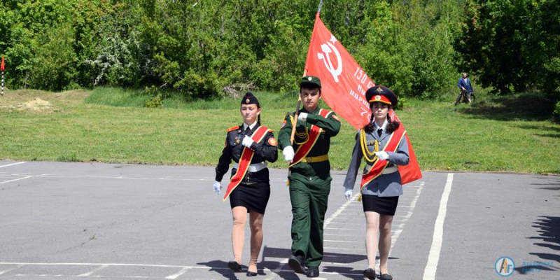 В Елизаветино начались военные сборы для десятиклассников 