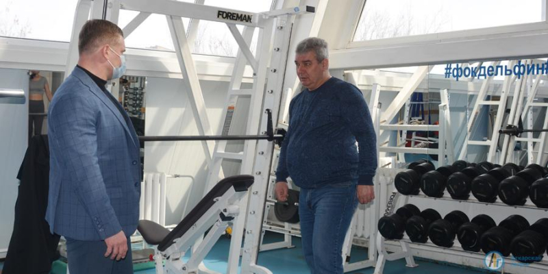 В ФОК "Дельфин" поступили новые тренажеры