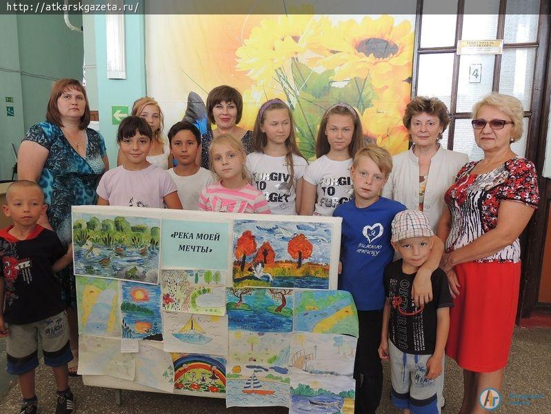 В конкурсе рисунков «Река моей мечты» победили все участники