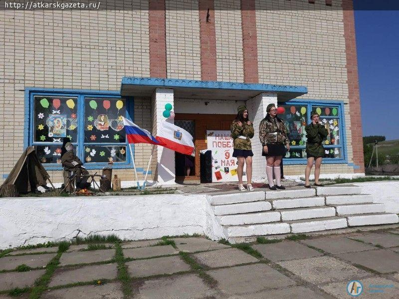 В Марфино сельские артисты инсценировали «Балладу о зенитчицах»