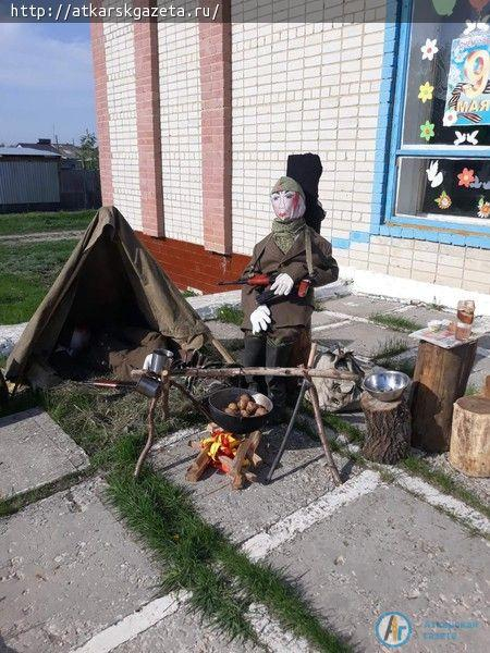 В Марфино сельские артисты инсценировали «Балладу о зенитчицах»