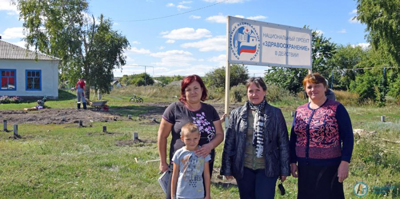 В начале сентября в Песчанке появится новый ФАП 