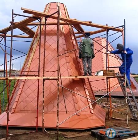 В новой церкви поселка Лопуховке будут звонить 7 колоколов