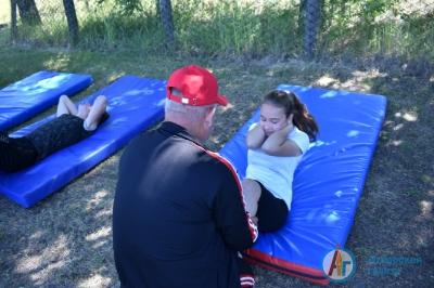 В Озерном дети и взрослые сдавали нормы ГТО.