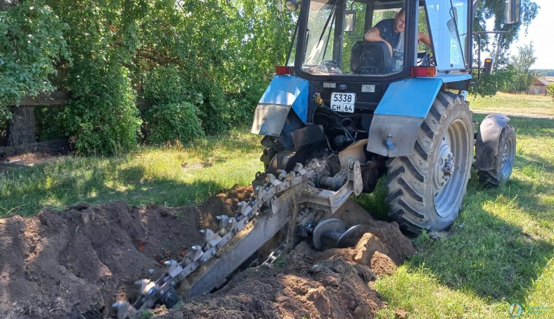 В Озерном появилось 800 метров нового водопровода.