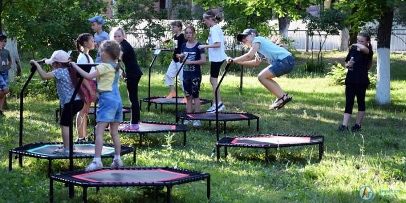 В парке около сотни аткарчан заразились спортом