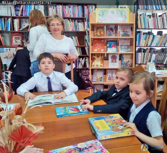 В Пушкинской библиотеке дети попрощались с азбукой