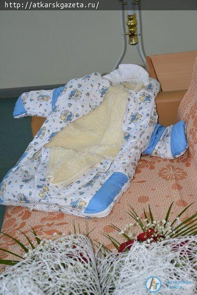 В роддоме Виктор ЕЛИН поздравил новых жителей Аткарского района