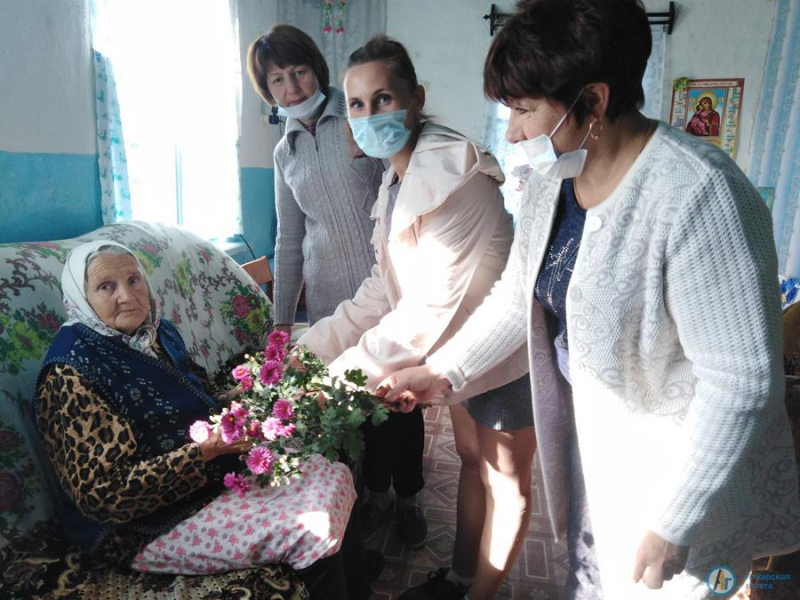 В селах Аткарского района отметили День пожилого человека