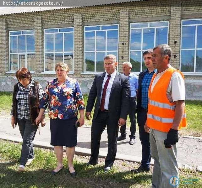В школе села Елизаветино появится заасфальтированный плац
