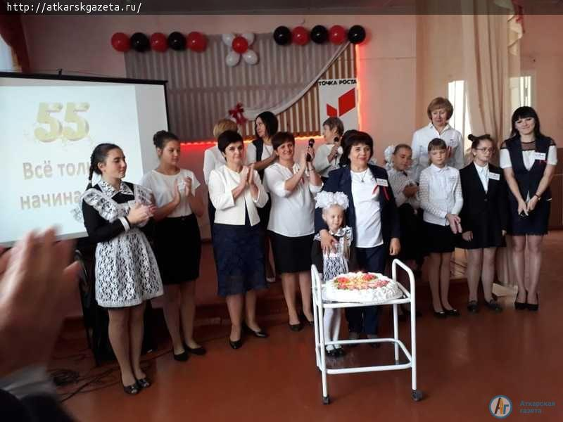 В школе села Елизаветино торжественно открыли Центр «Точка роста»