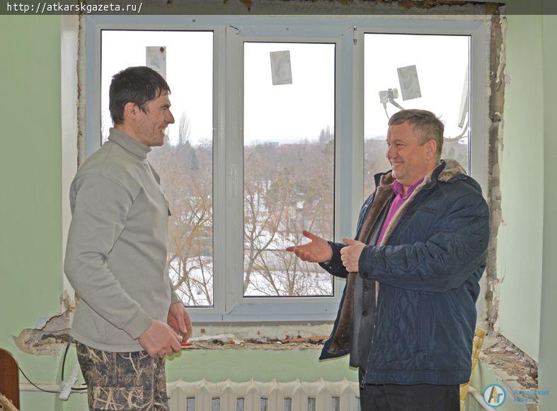 В служебных квартирах аткарских медиков станет теплее