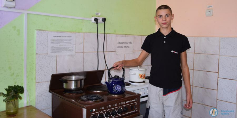 В студенческом общежитии царит домашняя атмосфера 