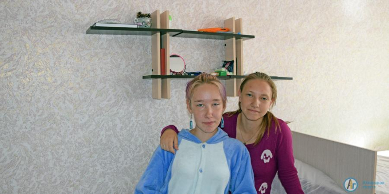 В студенческом общежитии царит домашняя атмосфера 
