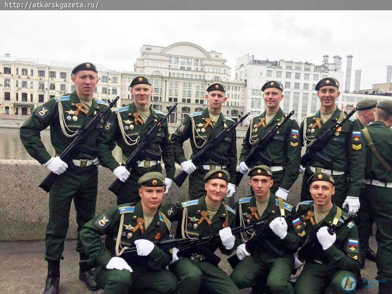 В торжественном параде на Красной площади примут участие 6 аткарчан