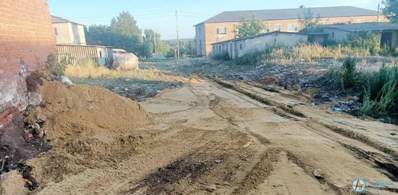 В Тургенево ликвидировали стихийную свалку 