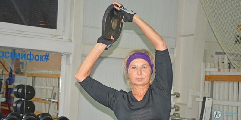 Валентина Рамазанова в 60 лет дает уроки фитнеса