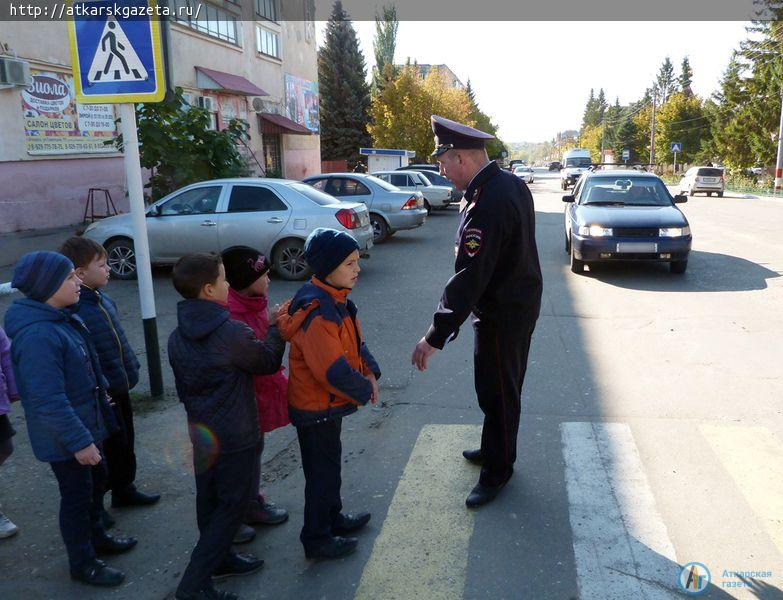 Вчера по Аткарску двигался «Шагающий автобус»