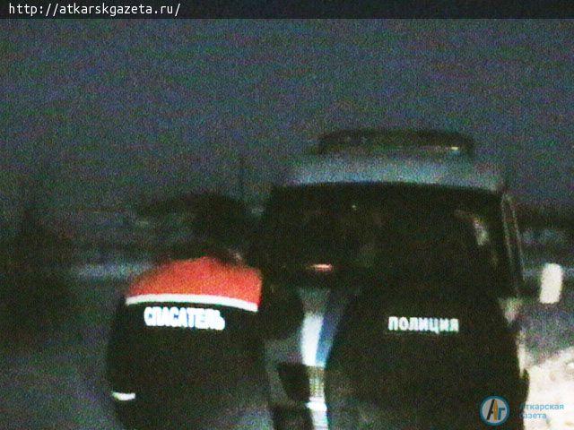 Вчера вечером рыбак провалился под лед на Аткаре