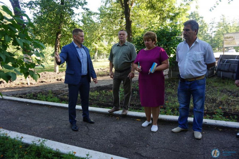 Виктор Елин намерен создать в парке спортивную зону