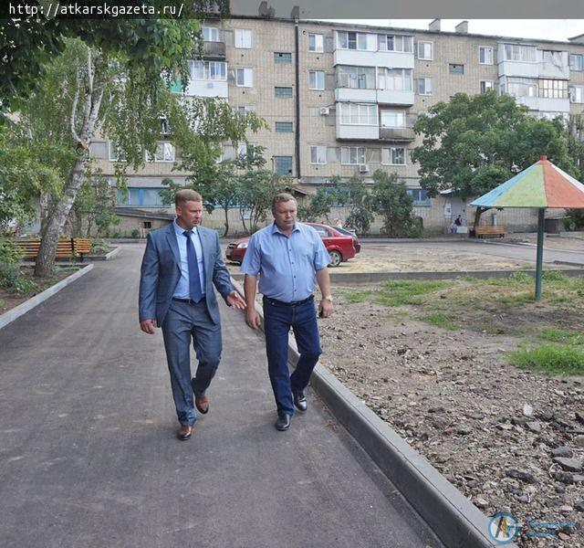 Виктор ЕЛИН остался недоволен ходом работ по благоустройству города (ФОТО)