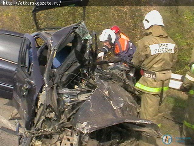 Водитель «Ситроена» погиб в столкновении на трассе