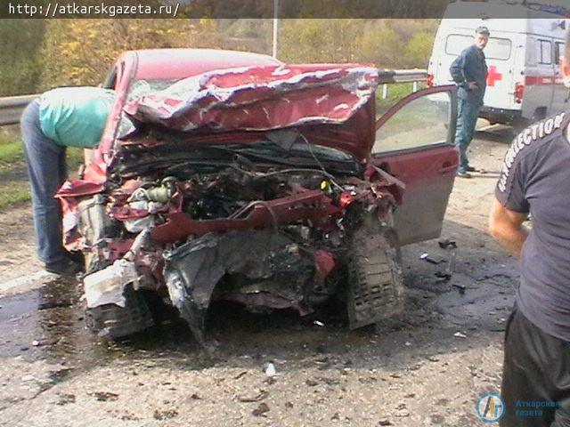 Водитель «Ситроена» погиб в столкновении на трассе