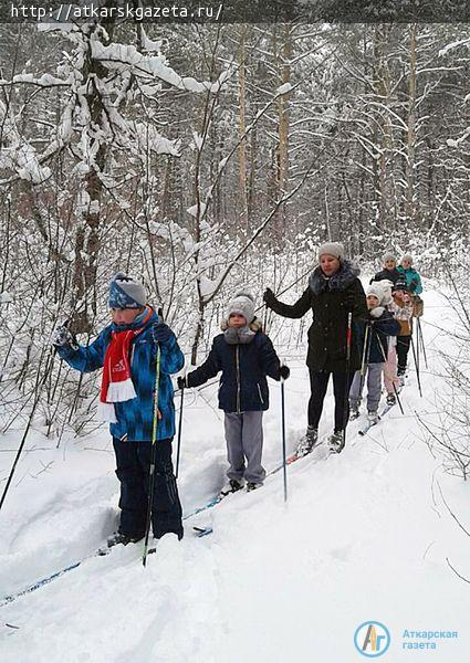 Второклассники покорили лыжню Аткарска