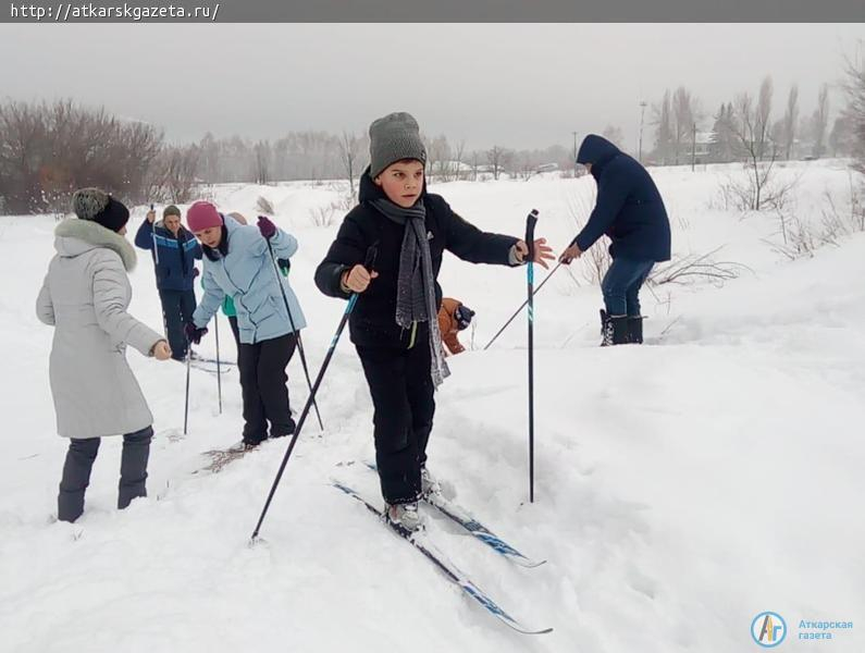 Второклассники покорили лыжню Аткарска