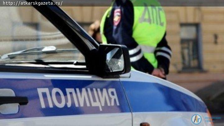 За год в Аткарском районе зарегистрировано 322 дорожно-транспортных происшествия