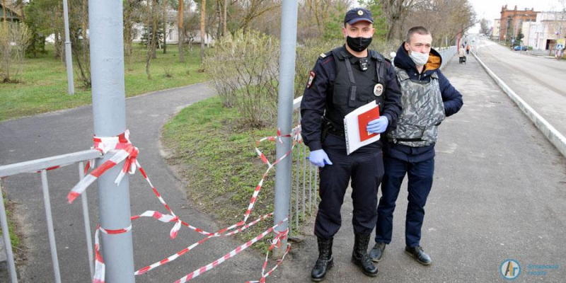 За прогулку через парк аткарчанам грозит штраф