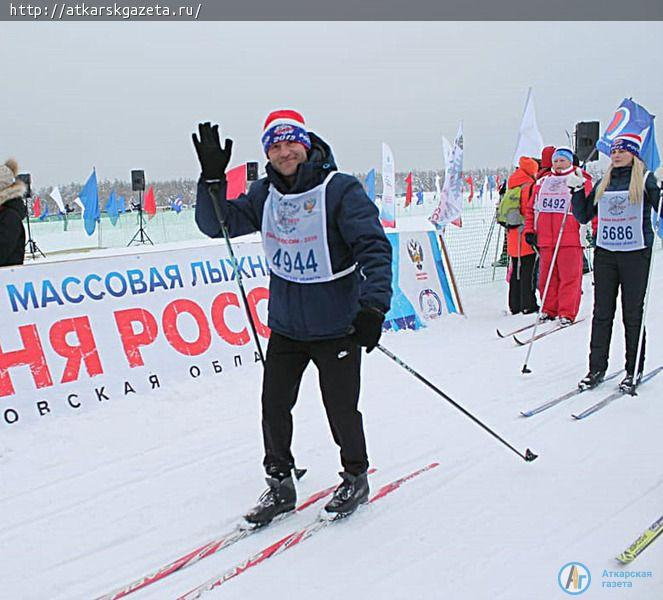 За проведение лыжни Губернатор отметил Аткарский район грамотой и кубком (ФОТО)