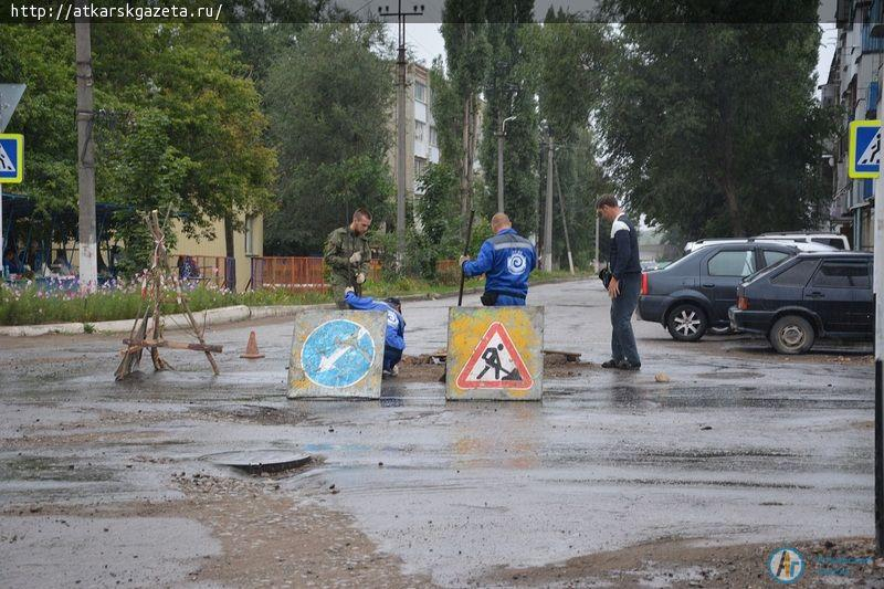 За сутки в Аткарске выпало полторы месячных нормы осадков