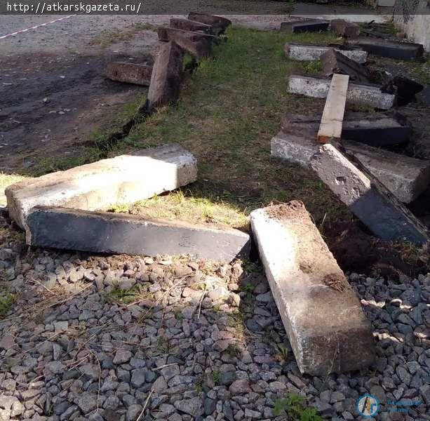 Завершается первый этап обустройства тротуара в залинейной части города