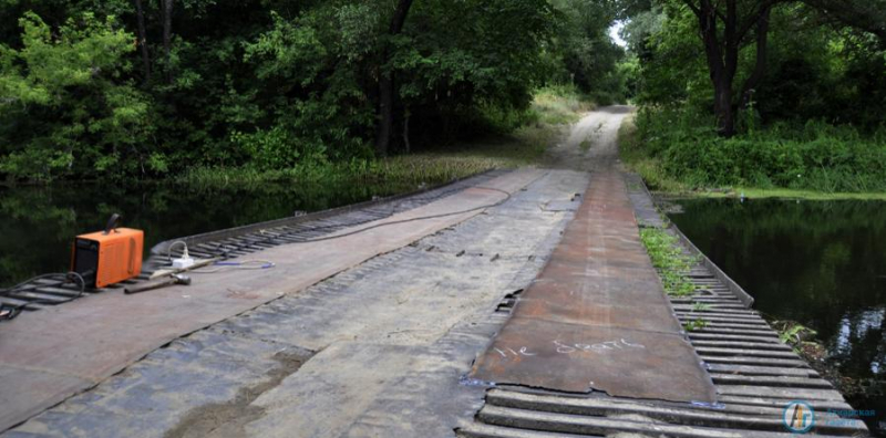 Железнодорожники отремонтировали мост между Лисичкино и Сазоново