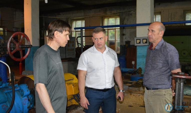 Железнодорожный водозабор работает только на половину мощности