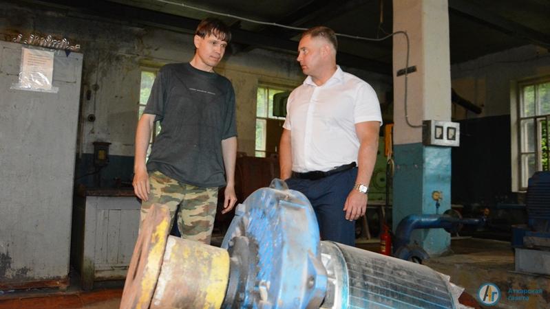 Железнодорожный водозабор работает только на половину мощности