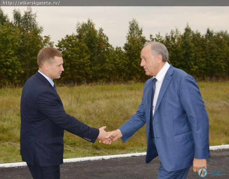 Жители Аткарска поблагодарили Радаева за ремонт трассы Саратов-Тамбов (ФОТО)