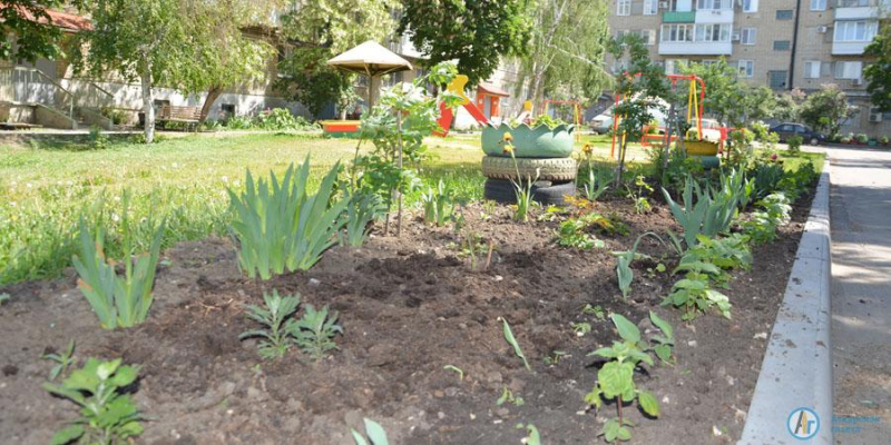 Жители аткарских многоэтажек преображают свои дворы