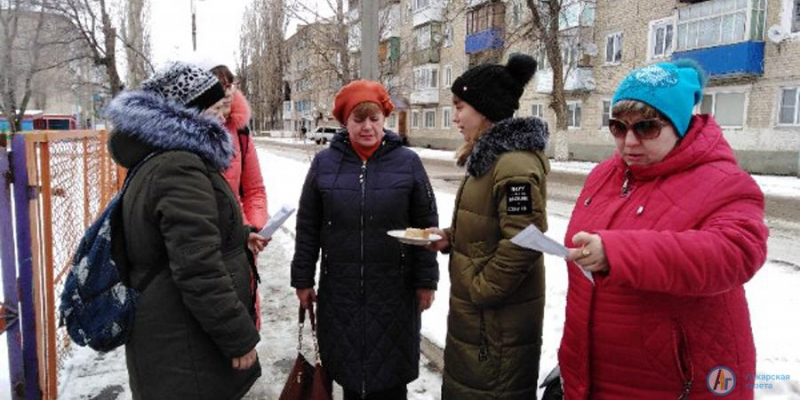 Жители Аткарского района присоединились к акции "Блокадный хлеб"