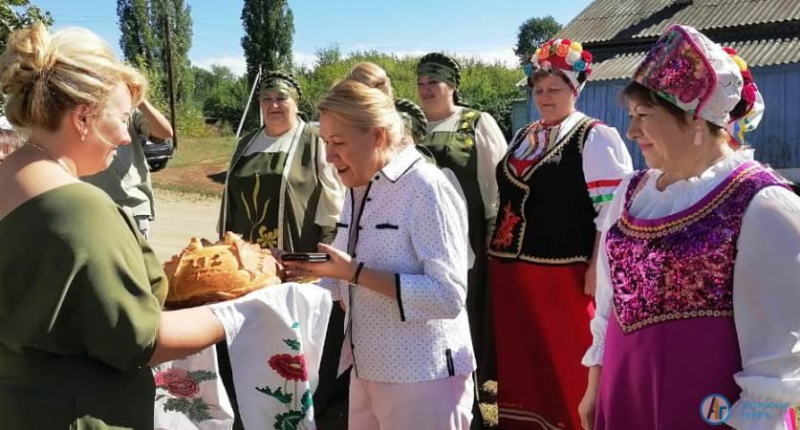 Жители Даниловки первыми в районе отпраздновали День села