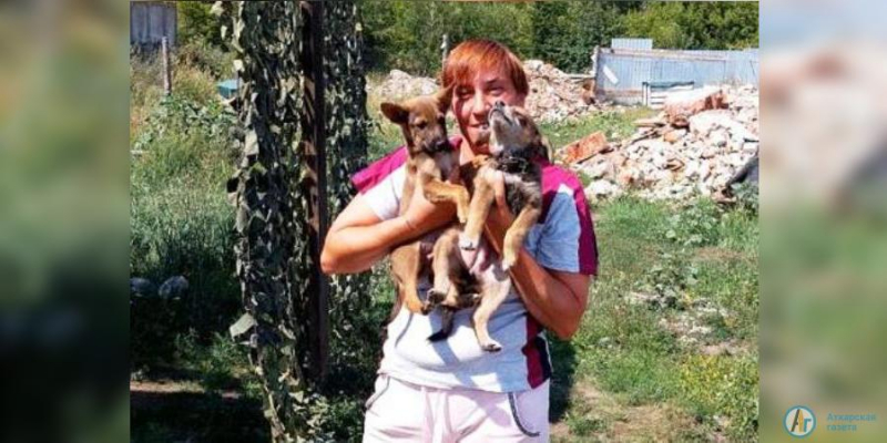 Жители Озерного интерната стали гостями приюта для собак