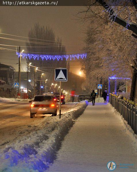 Зимний вечер в Аткарске (Фоторепортаж)