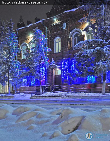 Зимний вечер в Аткарске (Фоторепортаж)