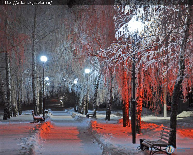 Зимний вечер в Аткарске (Фоторепортаж)